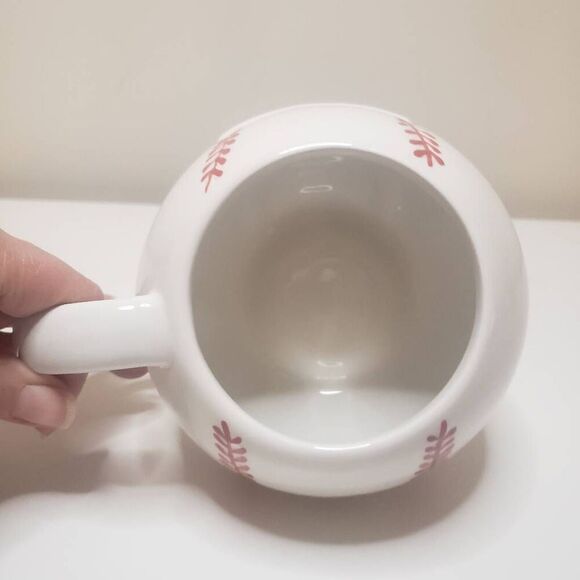 Snickers Candy Bar Logo Baseball Cup by Galerie White 3-D Coffee Mug - Picture 5 of 6